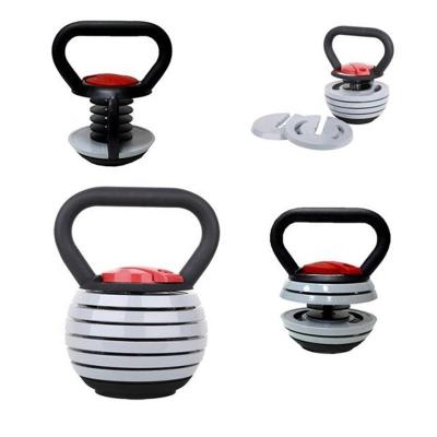 China Universal Cheap Kettlebell Exercises Steel Competition 32kg Adjustable Kettlebell for sale