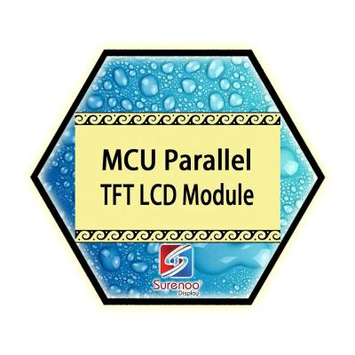 China Surenoo TFT LCD Parallel Module 2.4 2.8 3.2 3.5 4.3 5.0 7.0 MCU Interface Display Parallel TFT LCD Module for sale