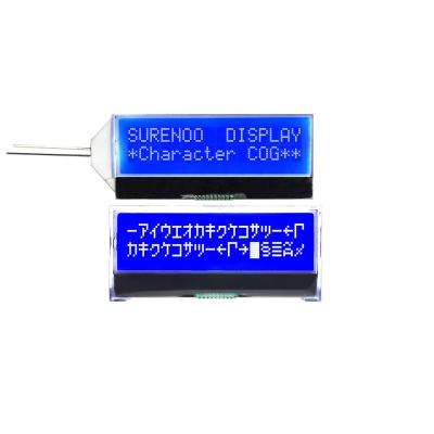 China 72.5*27.7MM 1602 162 16*2 SPI ST7032I TOOTH STN Character LCD Module Display Screen Blue Negative Panel LCM With 1602 Backlight for sale