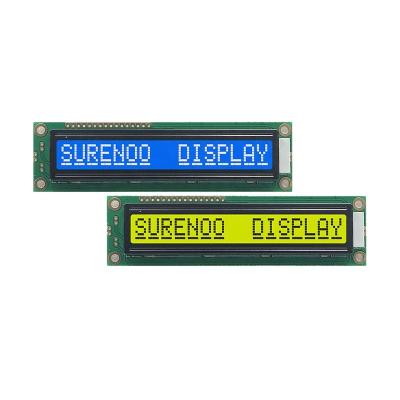 China 122.0*33.0MM 161 1601 Larger Character 16X1 LCM LCD Module Display Screen Yellow Green Blue SPLC780D 122.0*33.0MM 1602 Panel for sale