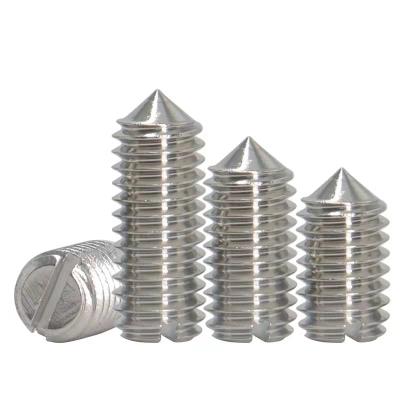 China Wholesale Pan China Headless Steel Hex Socket Socket Head Bolt 304stainless DIN913 m2 m3 m6 Worm Head Set Screw for sale