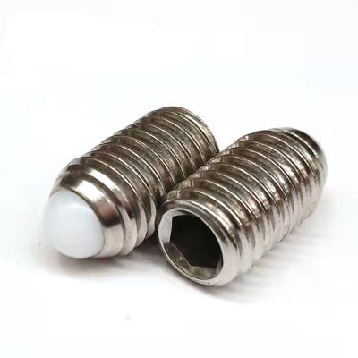 China Pan Stainless Steel 304 Hexagon Spring Plunger Ball Plunger for sale