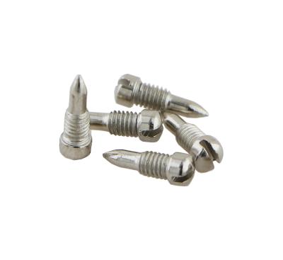 China Small Pan Stainless Steel Screw m2.5m3.0 Cameras Screw Slotted Stainless Steel Screws for sale