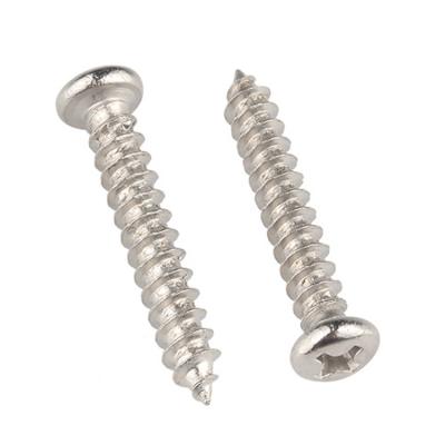 China Pan Head Self Tapping Screw China Metal SS304 A2-70 GB845 M1.2 M1.4M1.7M2M2.3M2.6M3M3.5pan for sale