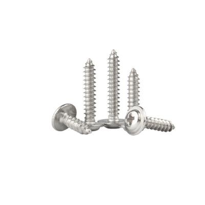 China DIN968 Cross Head Flange Round Pan Head Self Tapping Screw With Pad for sale