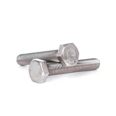 China Industry fastener manufacturer stainless steel A2 hex head bolt din933 bolt and nut assembly and gasket for sale