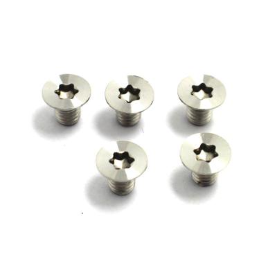 China High Precision 304stainless Steel CD Flat Head Pattern Torx Locking Screw for sale