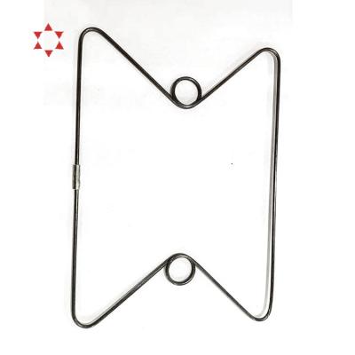 China Double M Shape Butterfly Spiral Side Spring For Frame Edge Support Spring for sale