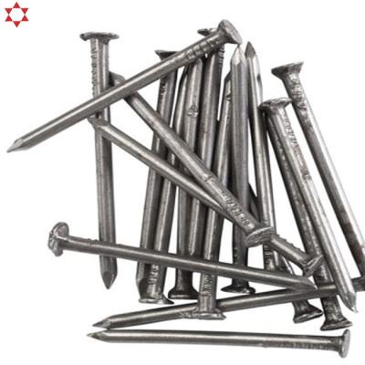 China China Factory Flat Head Flat Joint Hardened Steel Iron Black Concrete Nail for sale