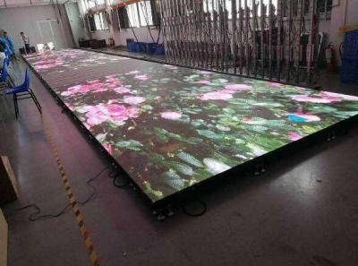 Chine L'affichage P4.81 LED de haute résistance Dance Floor d'étape lambrisse l'usine de 500mmx1000mm IP54 Shenzhen à vendre