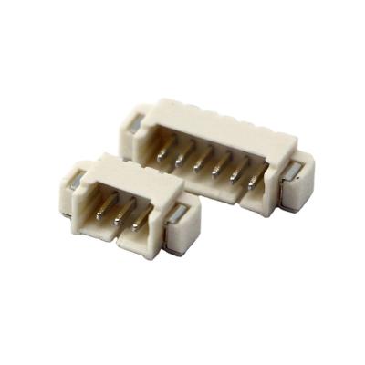 China PCB Connector Header 1.25mm Pitch Wafer 3 Connector 6 Pin SMT Wire To Board Crimp Style Connector for sale