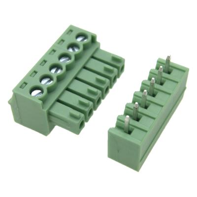 China PCB Terminal Blocks 6 Position 3.5mm Pitch Wire-to-Board for sale