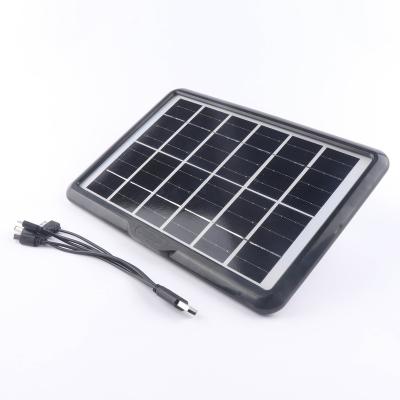 China affordable gdflash 6W solar panel for phone charging 8017p hot salt gd-060 solar system for phone 77-35 for sale