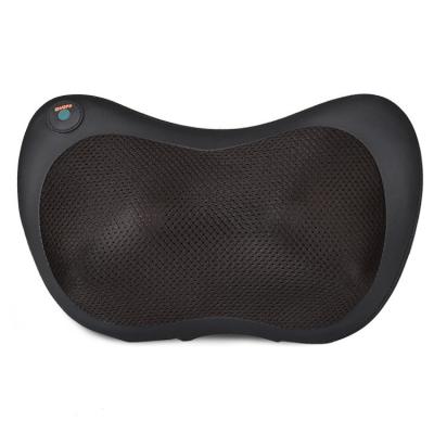 China Professional Full Body Neck Pillow U Rolling Kneading Massager Shape Infrared Heating Massage Back Shiatsu Electric Pillow for sale