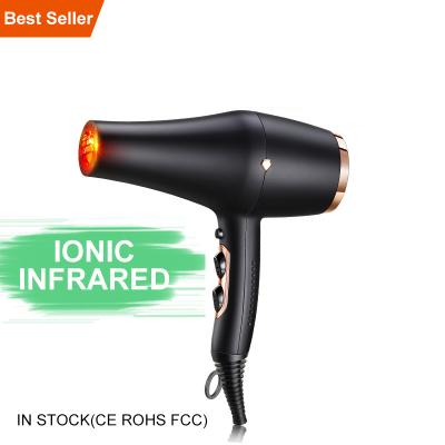 China Hotel Professional Ion Salon Negative Ion Infrared Light 2000W Secador De Pelo Profesional Maker Hair Dryer for sale