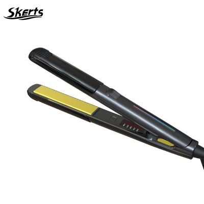 China SKERTS 5 Hotel Lights Show Nano Titanium Flat Iron Thermostat Slim Hair Straightener For Household User for sale