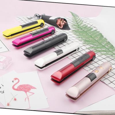 China SKERTS Best Mini Irons 1 Inch Outdoor Cordless Curling Small Customize Private Label Ceramic Flat Irons Wholesale No MOQ for sale