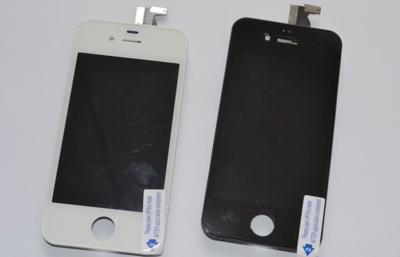 China Schwarze Handy-LCD-Bildschirme, Iphone 4S schließen LCD-Anzeige ab zu verkaufen