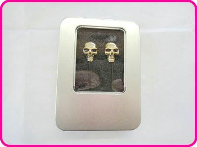 China Metal Skull Candy Mp3 Earphone, Noise Cancelling MP3 Earphones For IPod, IPhone for sale