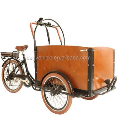 China Other electric trailers 3 wheel family tricycle bicycle cargo trailer price for sale in China for sale