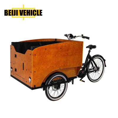 China Passenger Cargo Bike Seat With Backrest Child Bicycle Electric Tricycle For Family for sale