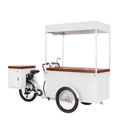 China Electric solar cargo mobile ice cream cart tricycle tricycle with freezer and sink for sale for sale