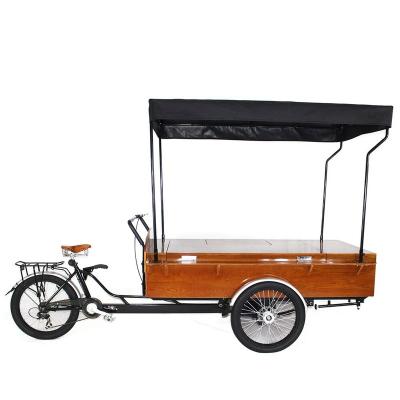 China CE Approved Classic Cargo Bike Cafe Cart With Water Sink for sale