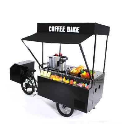 China Cargo street selling electric bicycle food cart for sale for sale