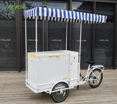 China Fashion style 250W motor electric ice cream tricycle for sale mobile electric freezer for sale