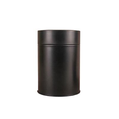 China 85x120mm Viable 50g Well Sealed Small Round Rose Gold Good Tightness Coffee Spice Tea Metal Tin Canister for sale