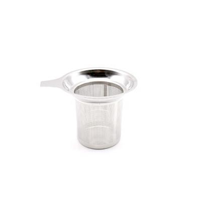 China Sustainable 304 ECO Stainless Steel Mesh Tea Leak, Tea Infuser, Tea Strainer With Lid for sale