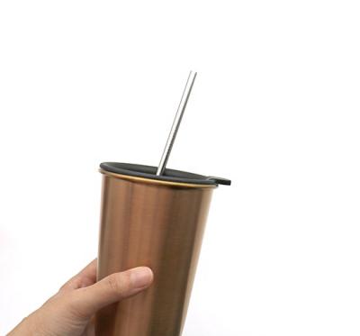 China Food Grade 304 Stainless Steel 500ml 16oz Disposable Eco Friendly Cup for sale