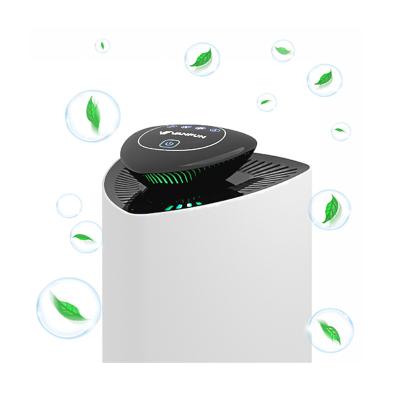 China 2021 VANFUN hotel purification can reach PM0.01 built-in convenient button control desktop purification room USB air purifier for sale