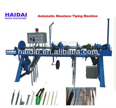 China Yarn Good Reputation China Factory Supply The Latest Semi Automatic Shoe Lace Tipping Machine for sale