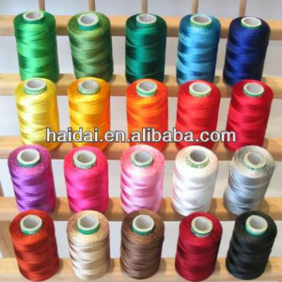 China High tenacity multicolored sewing thread for sale