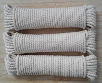 China HOT SALE Cotton Soft Solid Braided Rope for sale