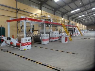 China China Corrugated Cardboard Production Line / Carton Box Making Machine Chemical Automatic High Speed ​​Prices for sale