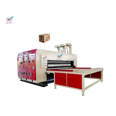 China Hotels High Speed ​​Fast Color Printing Machine Multi Printer Slotter Die Cutter Machine Multi Color Printing Machine for sale