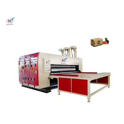 China Hotels pizza box flexo printing machine china flexo printing with scraper pizza box printer flexo for sale