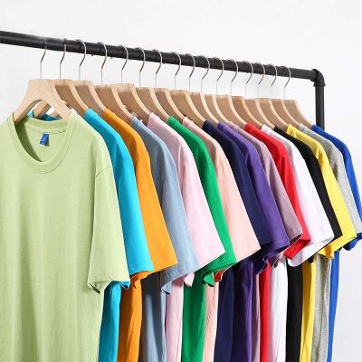 China Factory Wholesale Anti-Wrinkle Neck Round Neck White Solid Color Short Casual T-shirt Men Comfortable Short Sleeve T-shirt Summer for sale