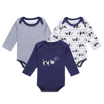 China Breathable Cute Design Solid Color Printing Infant Outfits Clothes Baby Romper for sale