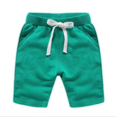 China Viable Little Boys Girls Slim Drawstring Elastic Sweatpants Kids Shear Casual Walker Pant Shorts for sale