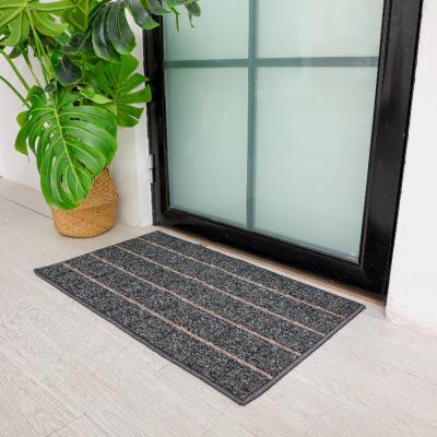 China Durable Custom Size Logo Wholesale Plain Door Mats Polypropylene Tuft Kitchen Mat for sale