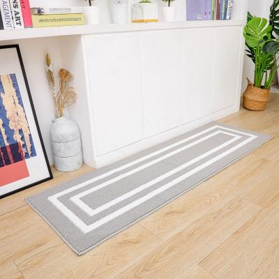 China Wholesale Reversible Custom Logo Printing Rug Mats Rugs Rugs Kitchen Rugs Shaggy Runner Welcome Mats for sale