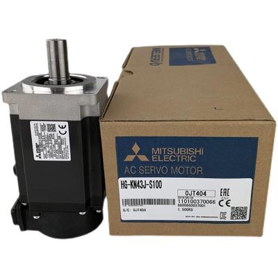 China INDUSTRIAL AUTOMATION HG-KN13BJ-S100 Mitsubishi 17bit encoder 100w absolute servo motor HG-KN13BJ-S100 with electromagnetic brake for sale