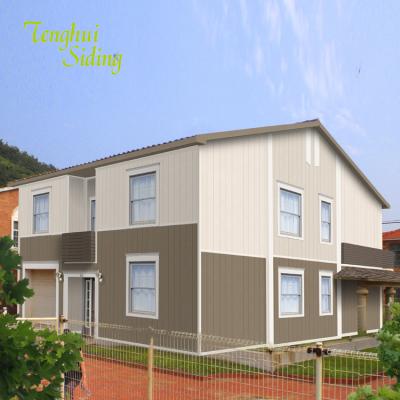 China Villas Dalian Tenghui Factory Manufacturing Sandwich Panel Exterior Top Wall Panels for sale