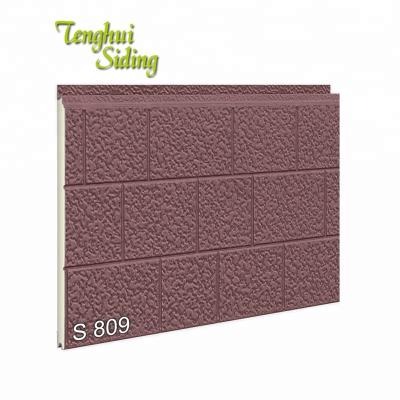 China Brick-concrete + Superior Villas + Low Structural Steel Cost Precast Exterior Wall Decorative Siding Panels For Prefab House for sale