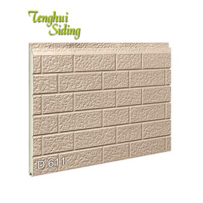 China 385 mm 3d Exterior Cladding Panel Walls Faux Stone Wall Panel for sale