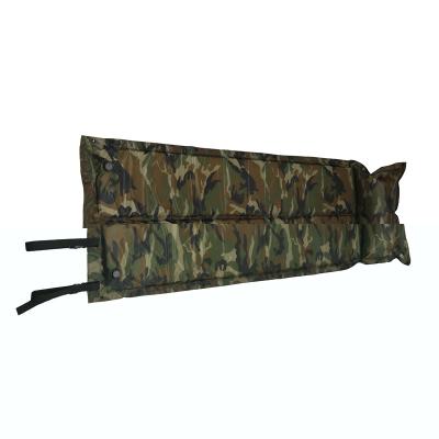 China Camping Inflatable Portable Lightweight Military Folding Mat Blow Up Sleep Inflatable Air Mattress for sale