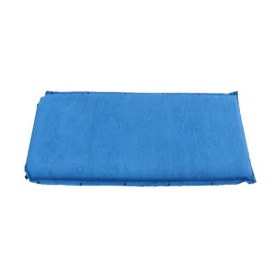 China JingTian Inflatable PVC Outdoor Foldable Suede Coated Sleep Camping Pad for sale